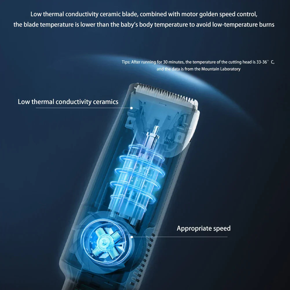 Hair-absorbing Baby Electric Hair Clipper