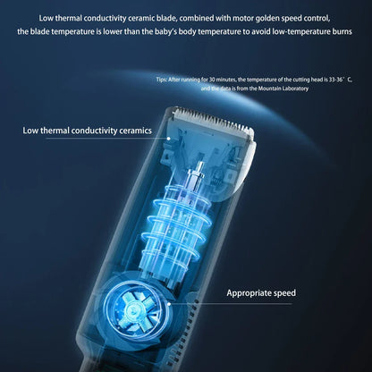 Hair-absorbing Baby Electric Hair Clipper