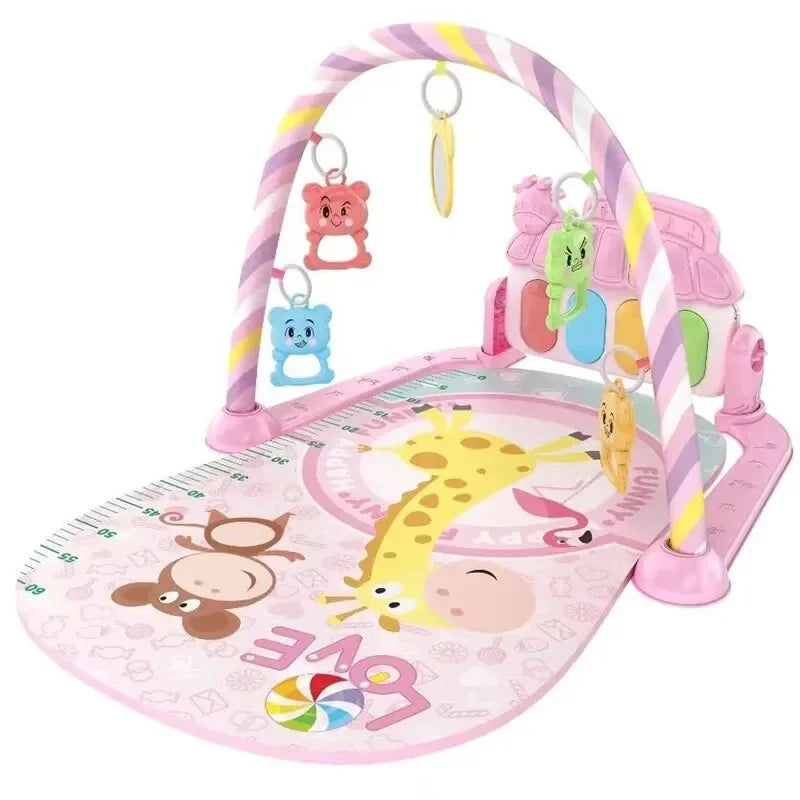 Baby Kick & Play Piano Tummy Time Mat – Musical Activity Gym