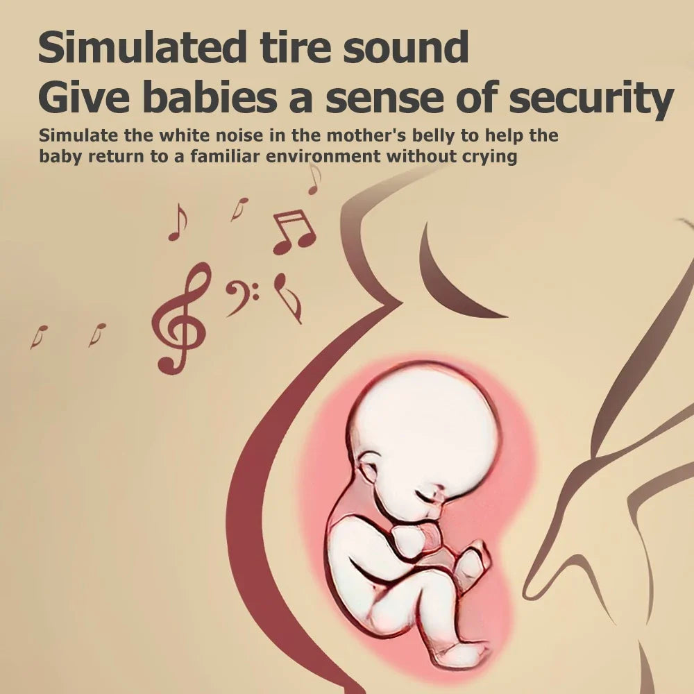 Baby Crib Mobile with Projector, Night Light & Music
