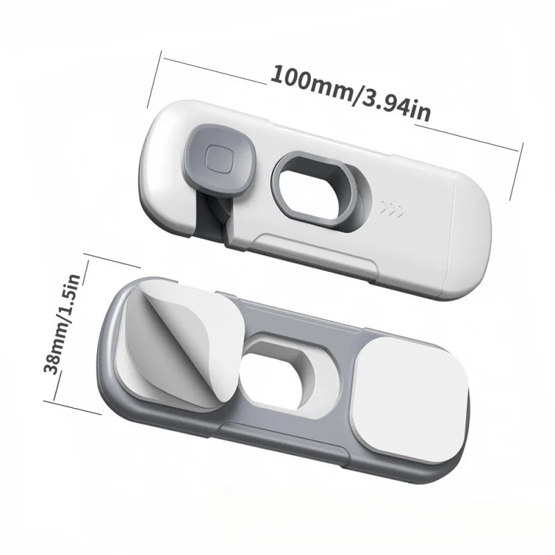 Child Safety Cabinet Locks 2-Pack – No-Tool, Universal Fit
