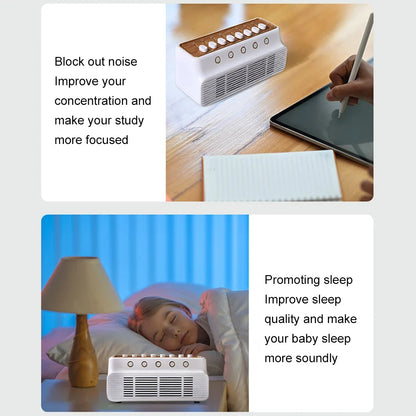 Portable Baby White Noise Machine & Bluetooth Speaker