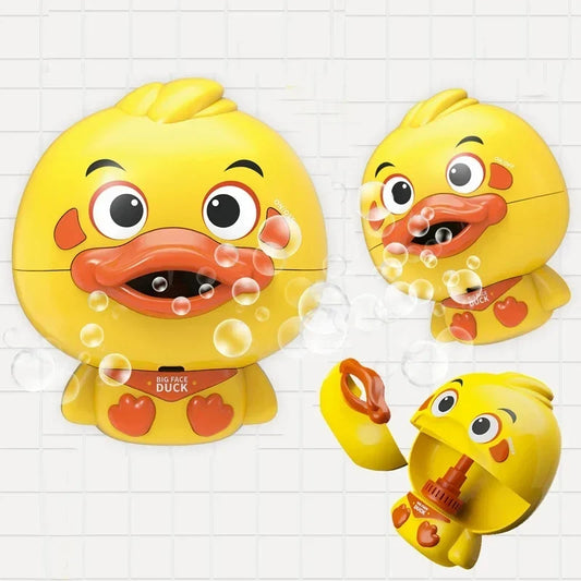 Bubble Duck Baby Bath Toy – Musical Bubble Maker for Toddler Bathtub Fun