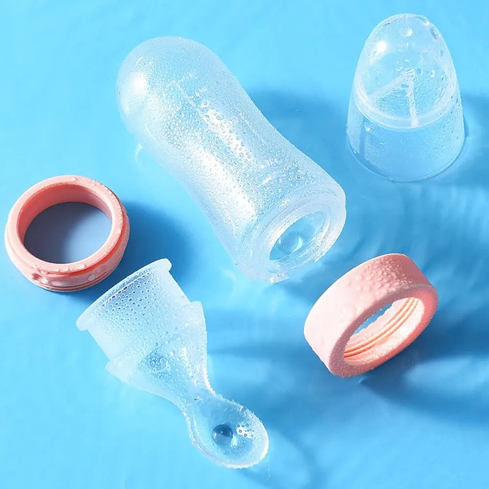 Baby Fruit Feeder Pacifier: Self Feeding Baby Food Feeder for Teething Relief - 90ML