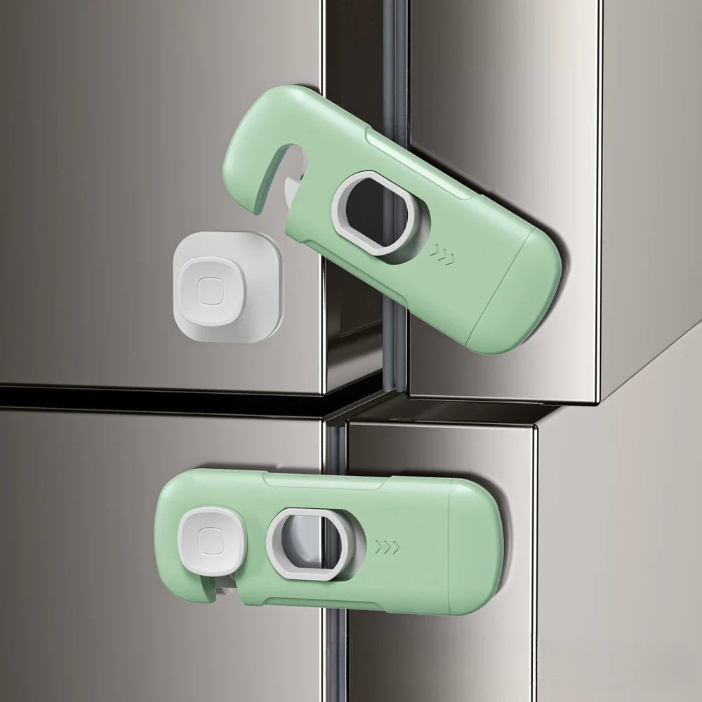 Child Safety Cabinet Locks 2-Pack – No-Tool, Universal Fit