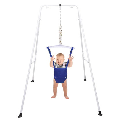 Baby Jumper Swing Outdoor Foldable Swing Set with Stand, 6 Months to 1.5 Years
