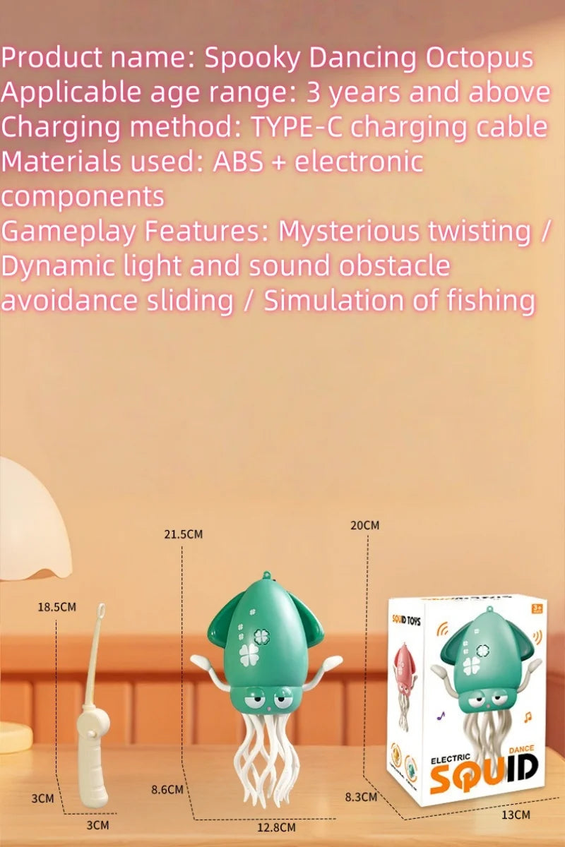 Magical dancing octopus