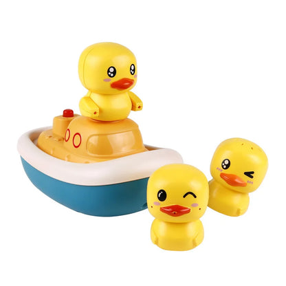 Duck Spray Water Bath Toy – Baby Shower Bathtub Water Toy Set