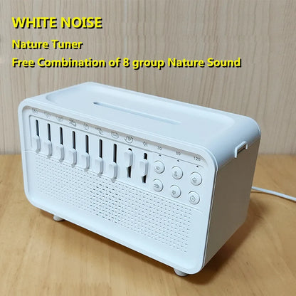 4-in-1 Baby White Noise Machine, Diffuser & Night Light