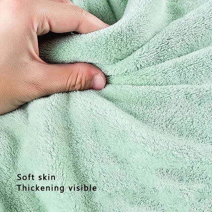 Baby Bath Towel – Super Absorbent Coral Fleece, 80×80cm