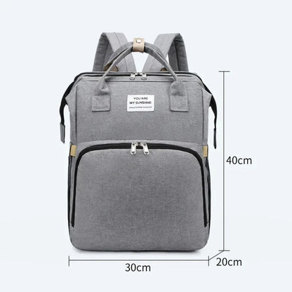 Mummy Diaper Backpack with Changing Mat – Large Travel Bag