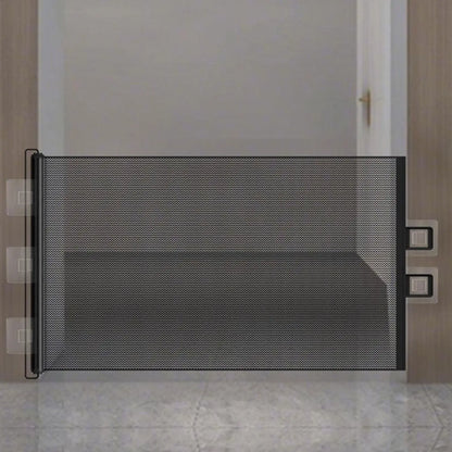 Retractable Safety Gate – No-Drill Childproof Mesh Fence for Hallways, Stairs & Doorways