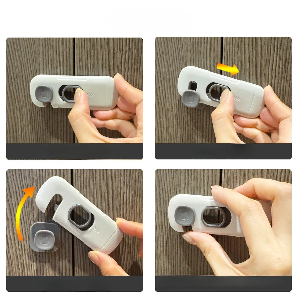 Child Safety Cabinet Locks 2-Pack – No-Tool, Universal Fit