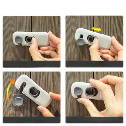 Child Safety Cabinet Locks 2-Pack – No-Tool, Universal Fit