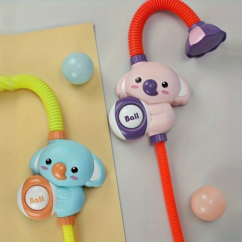 Cartoon Elephant Baby Bath Sprayer – 360° Jet Wash Head
