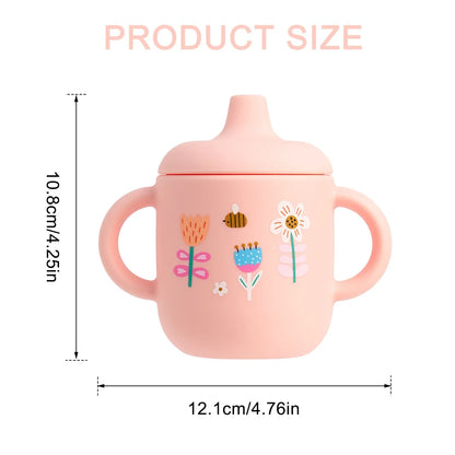 Silicone Baby Training Cup – BPA-Free, Leak-Proof