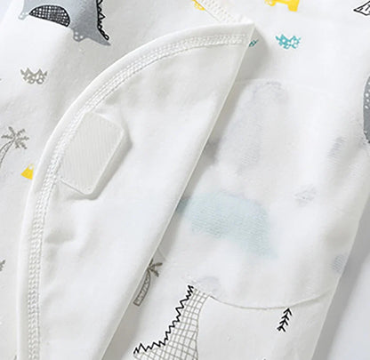 Cotton Baby Swaddle Wrap Blanket – Anti-Startle, 0–6 Months
