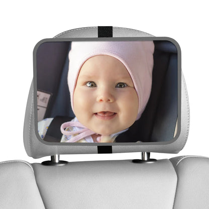 Shatterproof Baby Car Mirror – Rear-Facing Seat View