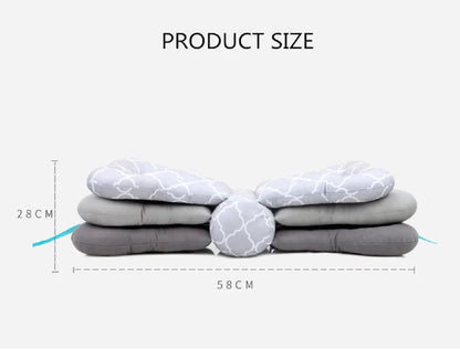 Nursing Pillow for Breastfeeding – 100% Cotton Cushion