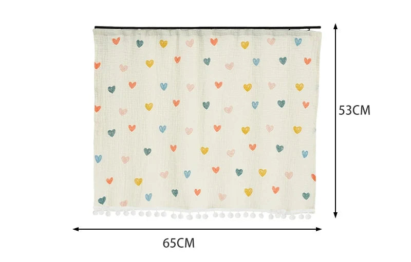 Kids Car Window Sun Shade Curtains – UV & Heat Protection