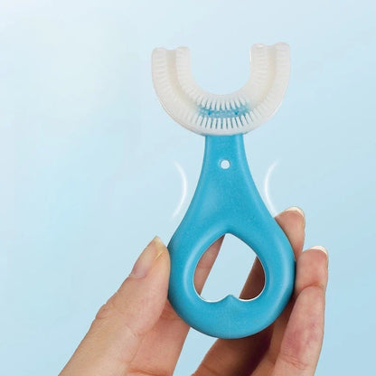 Kids U-Shaped Toothbrush – Soft Manual Toddler Toothbrush