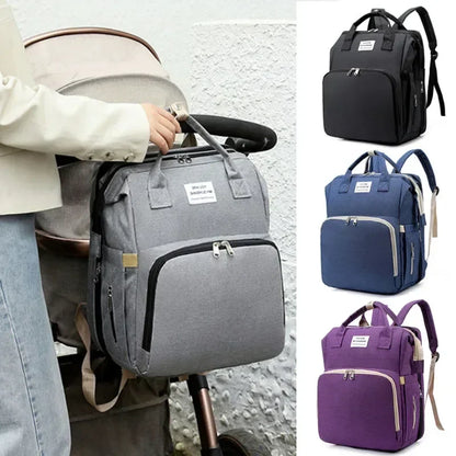 Mummy Diaper Backpack with Changing Mat – Large Travel Bag