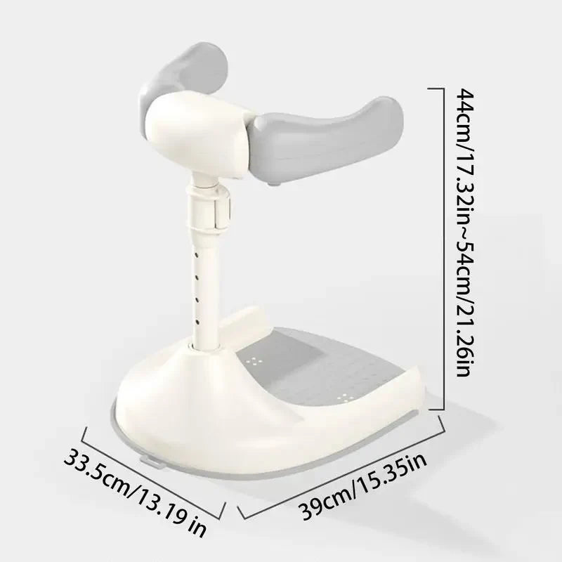 Non-Slip Baby Shower Stand – Foldable Adjustable Height Bath Support for Toddlers
