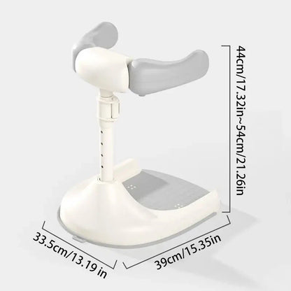 Non-Slip Baby Shower Stand – Foldable Adjustable Height Bath Support for Toddlers