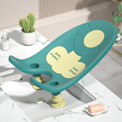 Adjustable Non-Slip Baby Bath Seat – Detachable Multifunction Infant Shower & Tub Support