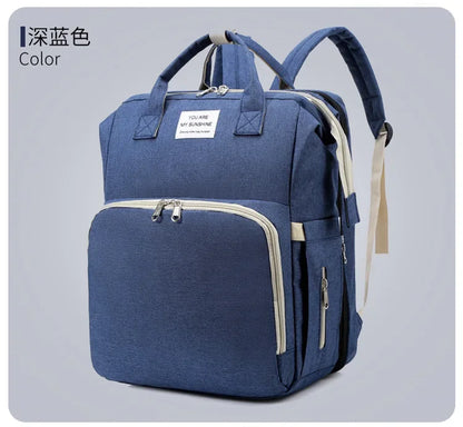 Mummy Diaper Backpack with Changing Mat – Large Travel Bag