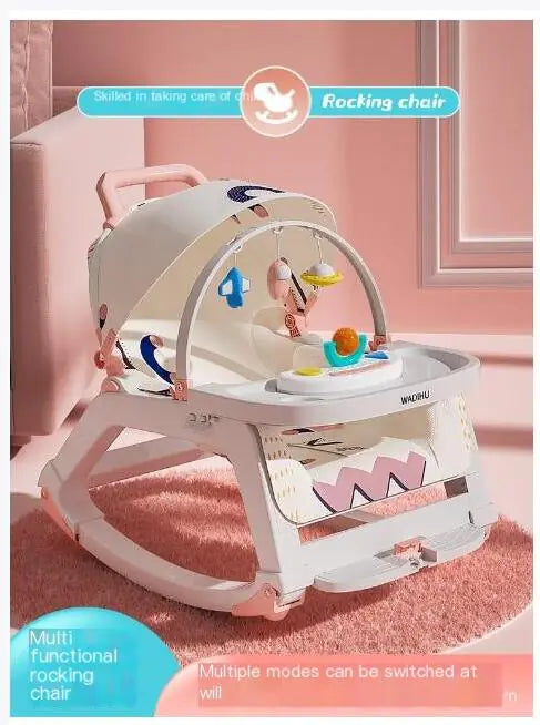 Multifunctional Rocking Chair for Infants 0-2 Years