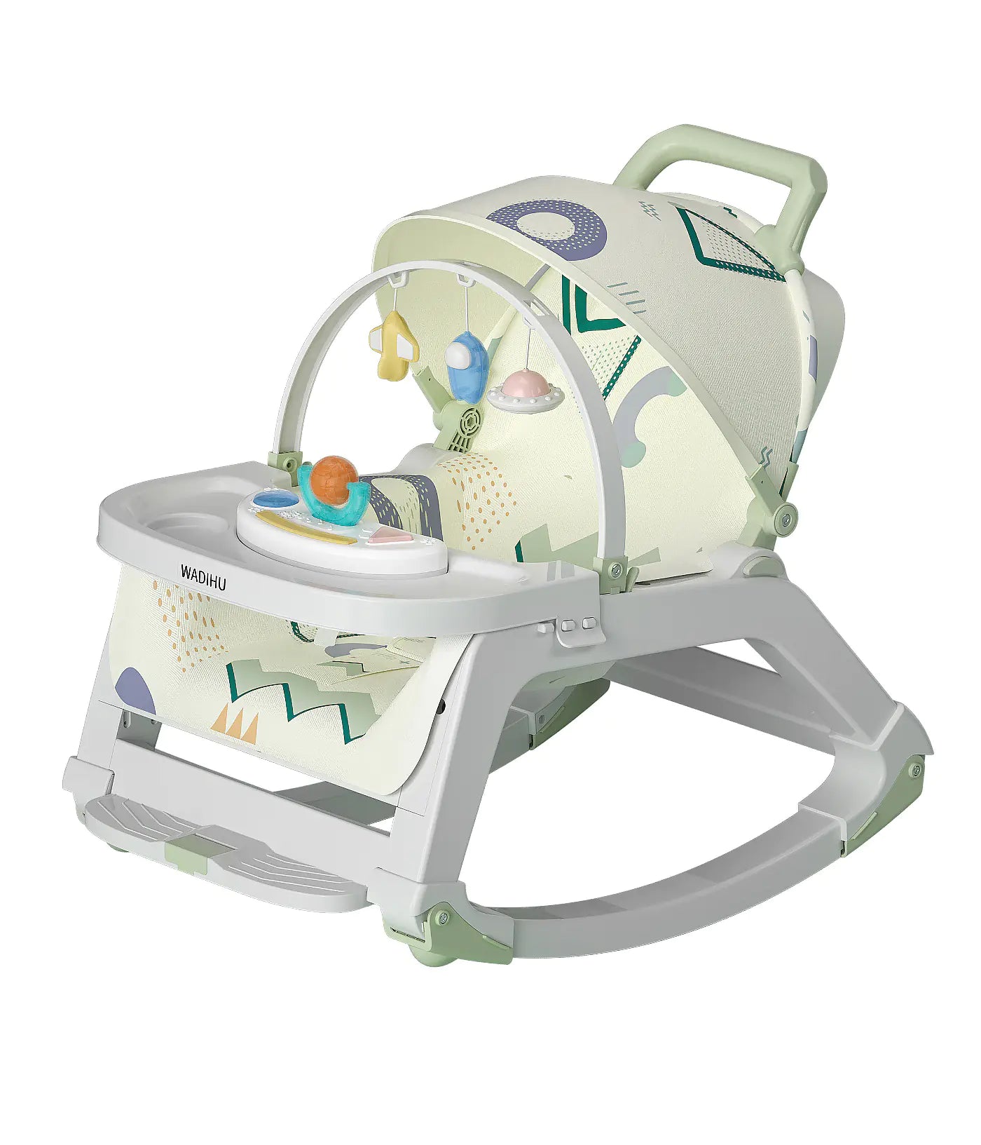 Multifunctional Rocking Chair for Infants 0-2 Years