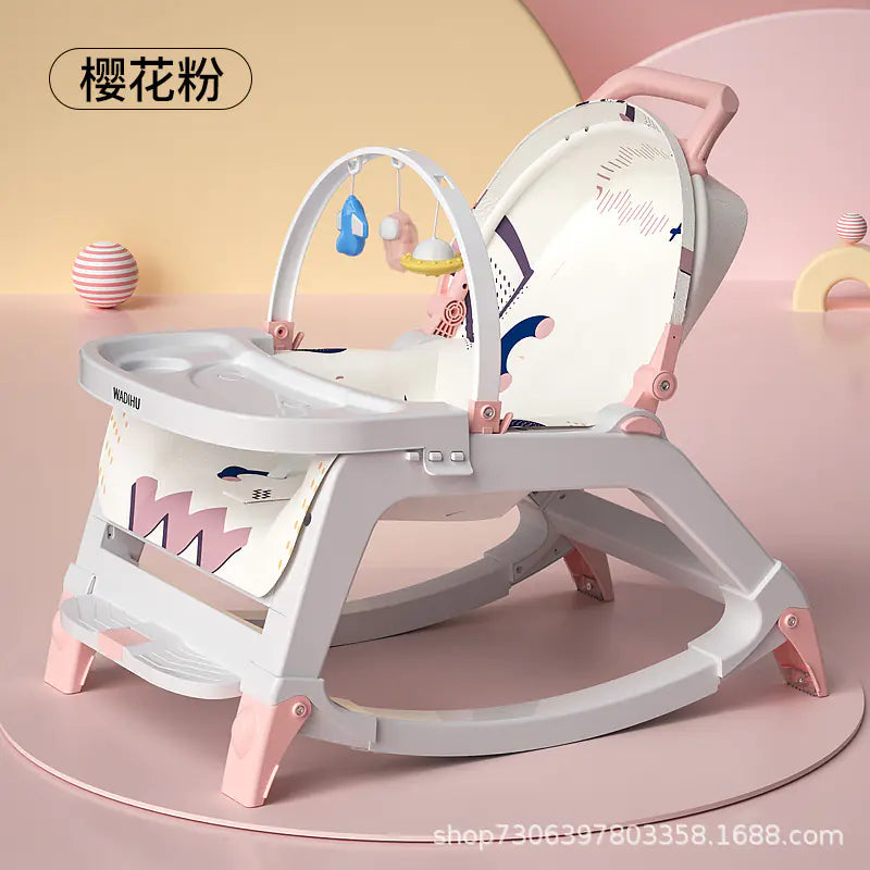 Multifunctional Rocking Chair for Infants 0-2 Years
