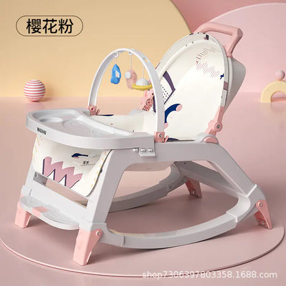 Multifunctional Rocking Chair for Infants 0-2 Years
