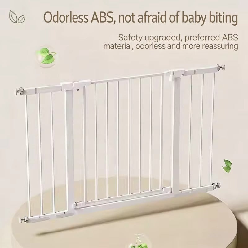 No-Drill Adjustable Baby Safety Gate – Pressure-Mounted Child Barrier for Doorways, Stairs, and Balcony