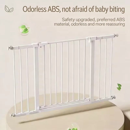 No-Drill Adjustable Baby Safety Gate – Pressure-Mounted Child Barrier for Doorways, Stairs, and Balcony