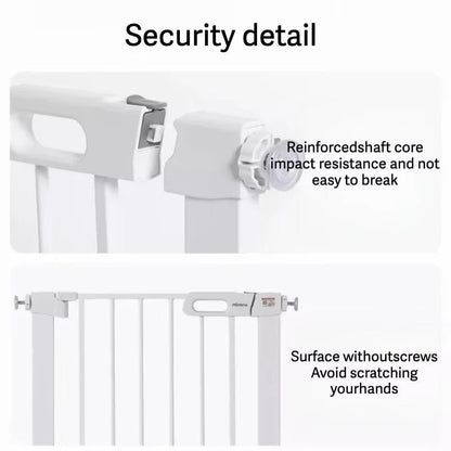 No-Drill Adjustable Baby Safety Gate – Pressure-Mounted Child Barrier for Doorways, Stairs, and Balcony