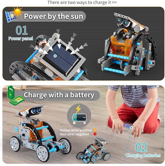 Solar Robot Kit Toys